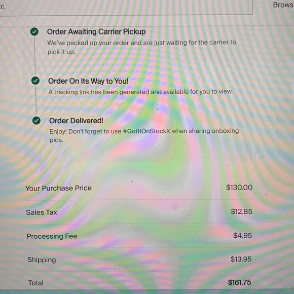 Jordan 1 Mid Hyper Royal Tumbled Leather - Picture 13 of 13